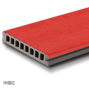 WPC 3D nổi thân thiện với môi <span class=keywords><strong>decking</strong></span> phong cách hiện đại không thấm nước sàn ngoài trời khóa kép bấm vào cài đặt bề mặt mịn vườn - Product Image 4