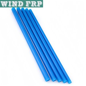 Barres rondes en fibre de verre FRP durables rouges pour applications de sécurité et de signalisation - Product Image 2