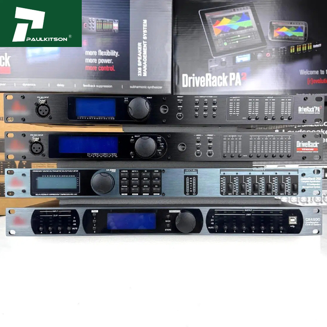Paulkitson DriveRack PA2 260 VENU360 Dsp Audio Processor Sound Equipment Professional Digital Audio Processor Sound System