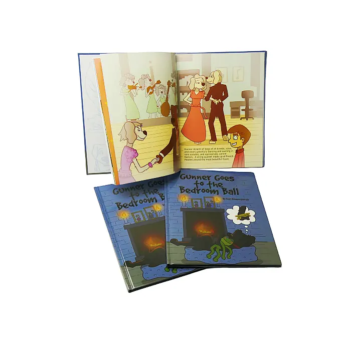 Hardback trẻ em cuốn sách in ấn giáo dục Câu Chuyện cuốn sách động vật sách cho trẻ em