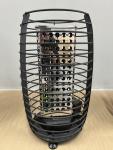 موقد ساونا كهربائي أسود للاستخدام السكني والتجاري طراز نستر 30 لعام 2026، مناسب للساونا الداخلية والخارجية من المصنع الأصلي - Product Image 1