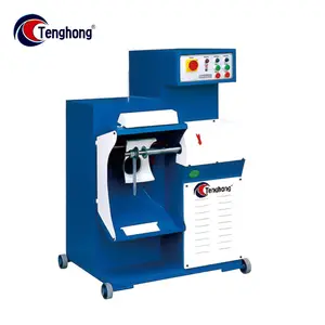 Tenghong TH-519 Ngồi Loại Single-Side Ronghing Máy Móc Với Bụi Xả Báo Chí Giày Làm Máy