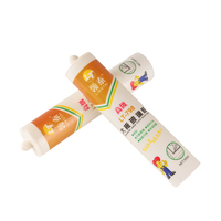 Scellant silicone acide 300 ml, écologique, pour usage en construction, imperméable, résistant à la moisissure, adhésif, résistant aux hautes températures