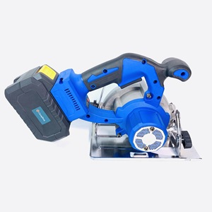 5 Inch Brushless Lithium Circular Saw Rechargeable Cordless Circular Saws Portable <b>Cutting</b> Tools <b>Machine</b> Dark Blue C01 - Product Image 2