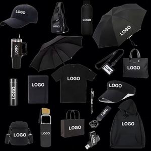 Customized Luxury PU Leather Notebook & <b>USB</b> <b>Flash</b> <b>Drive</b> Pen Set Business Logo Stationery Corporate Gift for Events - Product Image 2
