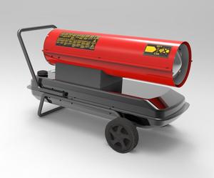 Calentador de Aire Forzado Portátil de Queroseno de 50KW para Uso Industrial, Calentador de Aceite Móvil para Construcción en Interiores y Exteriores - Product Image 4