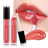 Perfectcare Nude Gloss Vegan Chemical Lip Glaze Custom Red Glossy Liquid Lipstick Moisturizing Long Lasting Waterproof 5 Colors