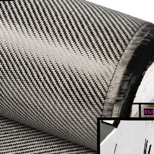 Tissu en fibre de carbone léger à double face, tissage sergé 3k, 200 g/m2, 10 mètres carrés, avec style côtelé 1m x 10m, pour bagages de filles - Product Image 3