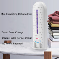 Petit déshumidificateur portable à circulation d'air, purificateur d'air, déshumidificateur pour la maison et le bureau