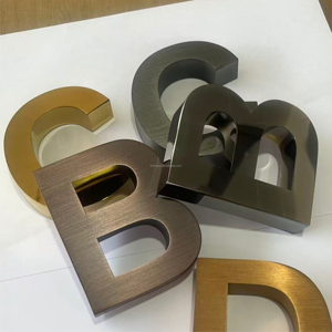 Logos et lettres <span class=keywords><strong>de</strong></span> bâtiment rétroéclairés 3D personnalisés pour la publicité et l'éclairage Hôtels Bureaux Salles <span class=keywords><strong>de</strong></span> <span class=keywords><strong>conférence</strong></span> Instructions d'étage - Product Image 2
