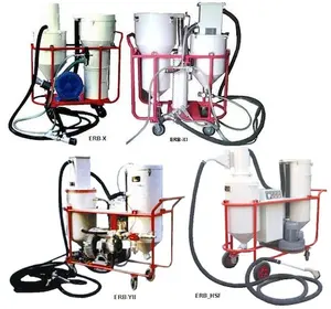 真空研磨ブラスト装置ダストフリーブラスト