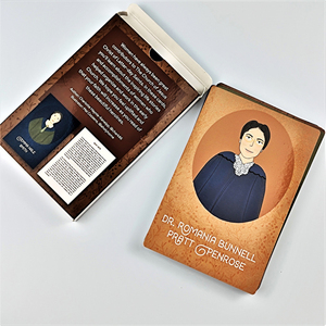 Tarjeta <span class=keywords><strong>de</strong></span> adivinación <span class=keywords><strong>de</strong></span> Tarot francés, laminación personalizada <span class=keywords><strong>de</strong></span> los Arcángel, Romance, tarjetas <span class=keywords><strong>de</strong></span> oráculo doradas para chicas, Tarot <span class=keywords><strong>de</strong></span> 350 Gsm - Product Image 2