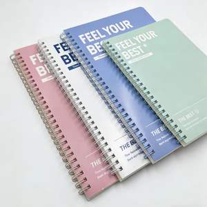 Carnet à lignes horizontales, grand <span class=keywords><strong>bloc</strong></span>-notes pour <span class=keywords><strong>le</strong></span> lycée, l'université et les examens, format A5 B5, papier épais, carnet à spirales - Product Image 4