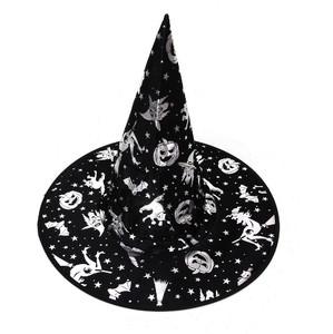 Sombreros <span class=keywords><strong>de</strong></span> bruja <span class=keywords><strong>Disfraces</strong></span> <span class=keywords><strong>de</strong></span> Halloween para niños Niñas Mujeres Sombreros <span class=keywords><strong>de</strong></span> bruja modernos Decoraciones <span class=keywords><strong>de</strong></span> fiesta <span class=keywords><strong>de</strong></span> <span class=keywords><strong>disfraces</strong></span> - Product Image 1