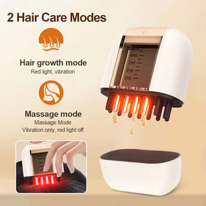 Sisir Laser Merah untuk Kulit Kepala, Aplikator Minyak, Sisir Cair untuk Pijat Akar Rambut, Sisir Obat, Sisir Penumbuh Rambut - Product Image 6