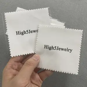 Fashionable Jewelry Cloth With Your Logo Custom Polishing Cloth Jewelry Polishing Cleaning Cloth