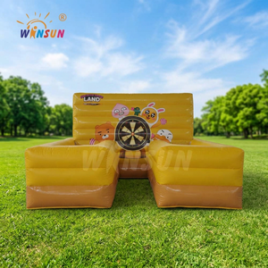 WINSUN - Pista de Obstáculos Inflable Personalizada, Material de PVC, Certificación CE, Capacidad de 300 kg - Product Image 1