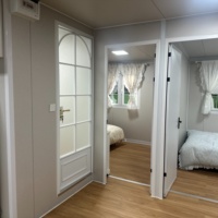 Erweiterbares Containerhaus Vorgefertigtes Mobilheim Faltbares Zimmer-Villa-Konzept Kleine Wohnzimmer-Ideen aus Containern Hotel