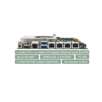 Sécurité réseau Intel Core 6th 7th 8th Gen I3/i5/i7 2 * SO-DIMM DDR4 Industrial Pfsense Firewall Router Motherboard