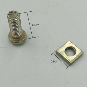Tornillo para Conducto de Acero, Rosca de 1/4, Perno de Fijación para Protección de Cables Eléctricos Rígidos - Product Image 1
