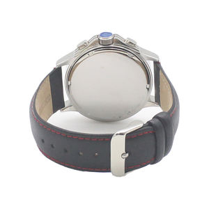 <span class=keywords><strong>Montre</strong></span>-bracelet sport pour homme, chronographe décontracté, étanche, avec bracelet en cuir et boucle, boîtier en acier inoxydable Seiko, mouvement à quartz 6 Ha, 3 aiguilles - Product Image 6