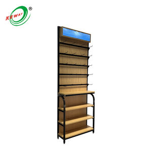 Keway a più scaffali libreria negozio al dettaglio in metallo e legno decorazione espositore per ufficio Rack di stoccaggio - Product Image 2