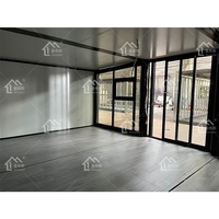 Maison préfabriquée de luxe maisons conteneur modulaire maisons extensibles préfabriquées en acier 20ft extensible maison conteneur bureau