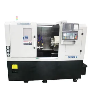 High Precision CNC Lathe Metal Machine Live Tooling CNC Lathe With Feeder For Fitting Making Universal Milling Machine CNC