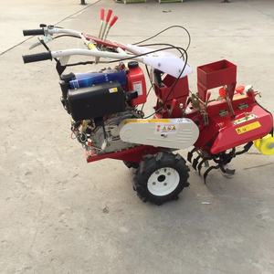 Self-Propelled <b>Cultivator</b> Multifunctional Engine Powered Crop Planting And Trenching Machine Red Color - Product Image 4