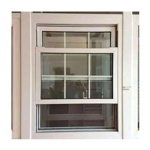 vertical opening window, pvc double hung window