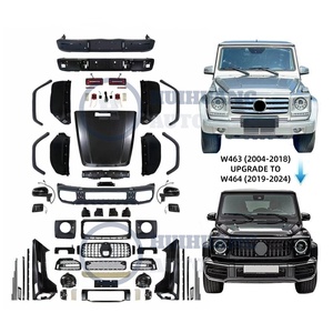 AMG Design paraurti auto per Mercedes Benz <span class=keywords><strong>G</strong></span> classe <span class=keywords><strong>G</strong></span> Wagon 2004-2018 W463 Upgrade a W464 2019-2024 G63 AMG Style Body Kit - Product Image 1