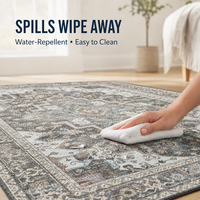 Tapis moderne en peluche épaisse, couleur unie, écologique, doux au toucher, adapté aux animaux domestiques, pour la cuisine, la salle à manger, la chambre à coucher