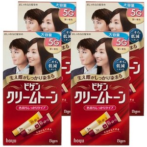 Bigen 5G Color acetosella scura Color crema 4 pezzi Set 100ml colore permanente dei capelli per la cura dei capelli - Product Image 1