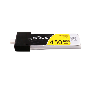 Paquete de batería Lipo de alto voltaje 75C 1S1P de <span class=keywords><strong>450mAh</strong></span> 3,8 V para avión pequeño FPV RC - Product Image 4