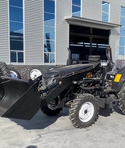 Tracteur à bas prix d'usine 4WD 50hp 60hp 70hp 80hp 90hp 100hp 120hp 140hp moteur diesel Machine agricole arbre de prise de force CE - Product Image 3