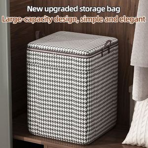 Sac de rangement pliable en tissu non tissé pour couettes, vêtements et couvertures domestiques - Product Image 5