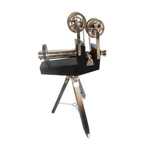 Bạc Brass Máy Ảnh Cổ Máy Chiếu Với Tripod Cổ Điển Trang Trí Máy Chiếu Với Chân Máy Bằng Gỗ Đứng Để Bán Với Giá Thấp - Product Image 4