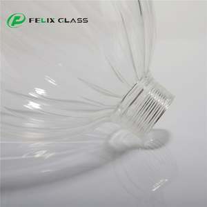 Pantalla de lámpara de cristal de borosilicato 3.3 de alta calidad, fabricada en fábrica, semirrevestida, tamaño personalizado, para iluminación colgante - Product Image 4