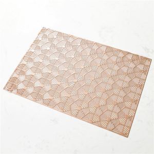 แผ่นรองจานกระดาษทรงกลมทอมือ ดีไซน์สวยทันสมัย - Product Image 1