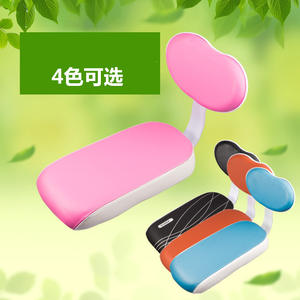Siège arrière de vélo avec dossier en mousse, coussin de selle confortable pour adultes, 4 couleurs disponibles - Product Image 1