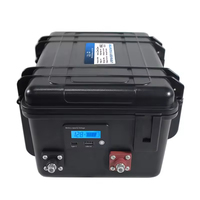 Batterie LiFePO4 à cycle profond 2000 cycles 12V 120Ah à l'état solide Capacité réelle BMS intelligent pour station d'alimentation