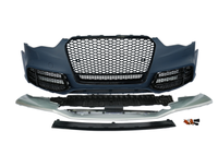 Kit de Carrocería para Parachoques Delantero de Automóvil 12-16 A5 S5 B8.5, Estilo RS5, Parachoques con Rejilla para Audi A5 S5 B8.5 2012 2013 2014 2015 2016