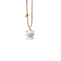 Nouveau Collier Long en Corde Mignon 2026 avec Pendentif Dessin Animé, Chaîne Longue, Accessoires Femme, Vente en Gros