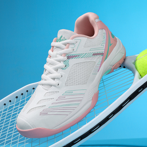 สินค้าใหม่มาใหม่ Hard Sole Anti-Slip หนาสวมใส่คุณภาพดี Unisex แบดมินตันกีฬารองเท้า - Product Image 1