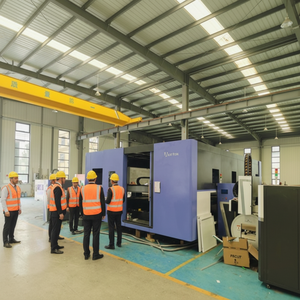 Cortadora Láser CNC 4020 2560 de 6000w, Máquina de Corte Láser de Fibra Industrial para Láminas Metálicas con <span class=keywords><strong>Mesa</strong></span> de Intercambio - Product Image 1