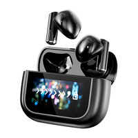 YX29ENC pour casque semi intra-auriculaire 5.4 avec annulation active du bruit (ANC), commande vocale tactile, écran d'affichage numérique, TikTok
