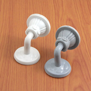 Door Stopper <b>Floor</b> Mount No Drill Plastic Silent Anti Collision Modern Simple Design - Product Image 1