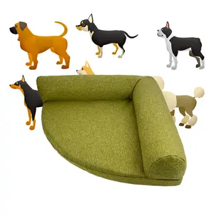 Cucciolo gatto cane raffreddamento personalizzato morbido caldo lavabile in Memory Foam xl lusso ortopedico grandi letti per cani lettino per cani