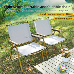 Kermit Portable extérieur meubles de jardin Poker Banquet Traiteur Camping Pique-Nique Pliante <span class=keywords><strong>Kemit</strong></span> Chaise de plage pour jardin Poker BBQ - Product Image 4