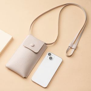 <b>Mini</b> Flip Cell Phone Shoulder Purse Soft Faux Leather Mobile Phone <b>Pouch</b> Vintage Women Crossbody Bag - Product Image 4
